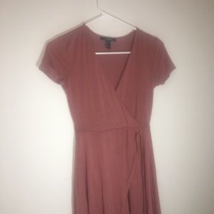 Dark pink dress forever 21 worn once